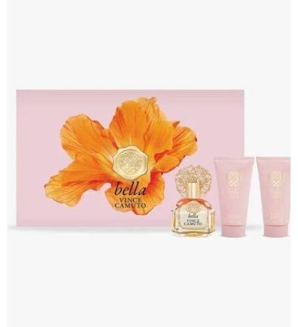 Vince Camuto Bella Set 3.4oz EDP & 2.5oz SG & 2.5oz BL