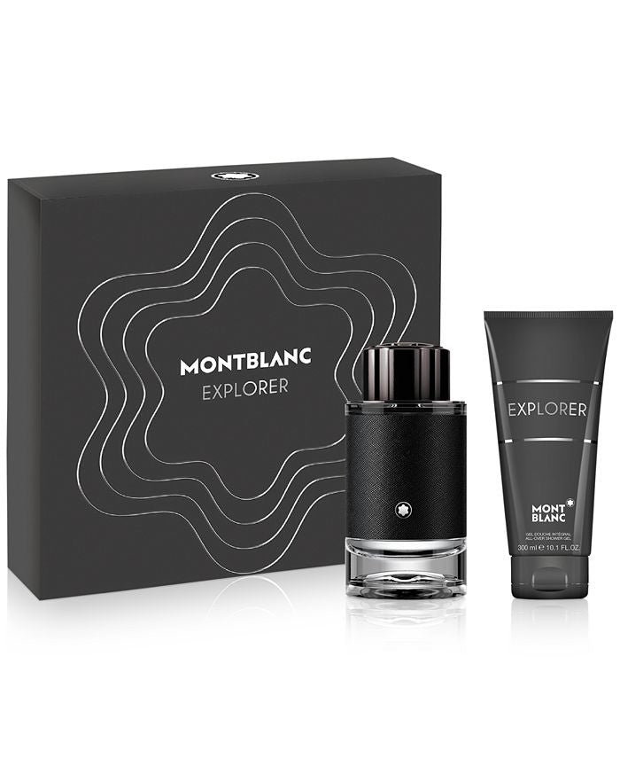 Mont Blanc Explorer Men Set 2oz EDP & 3.4oz Shower Gel