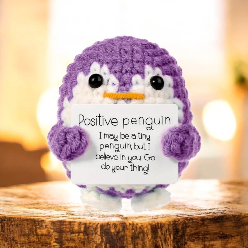 Handmade Violet The Positive Penguin