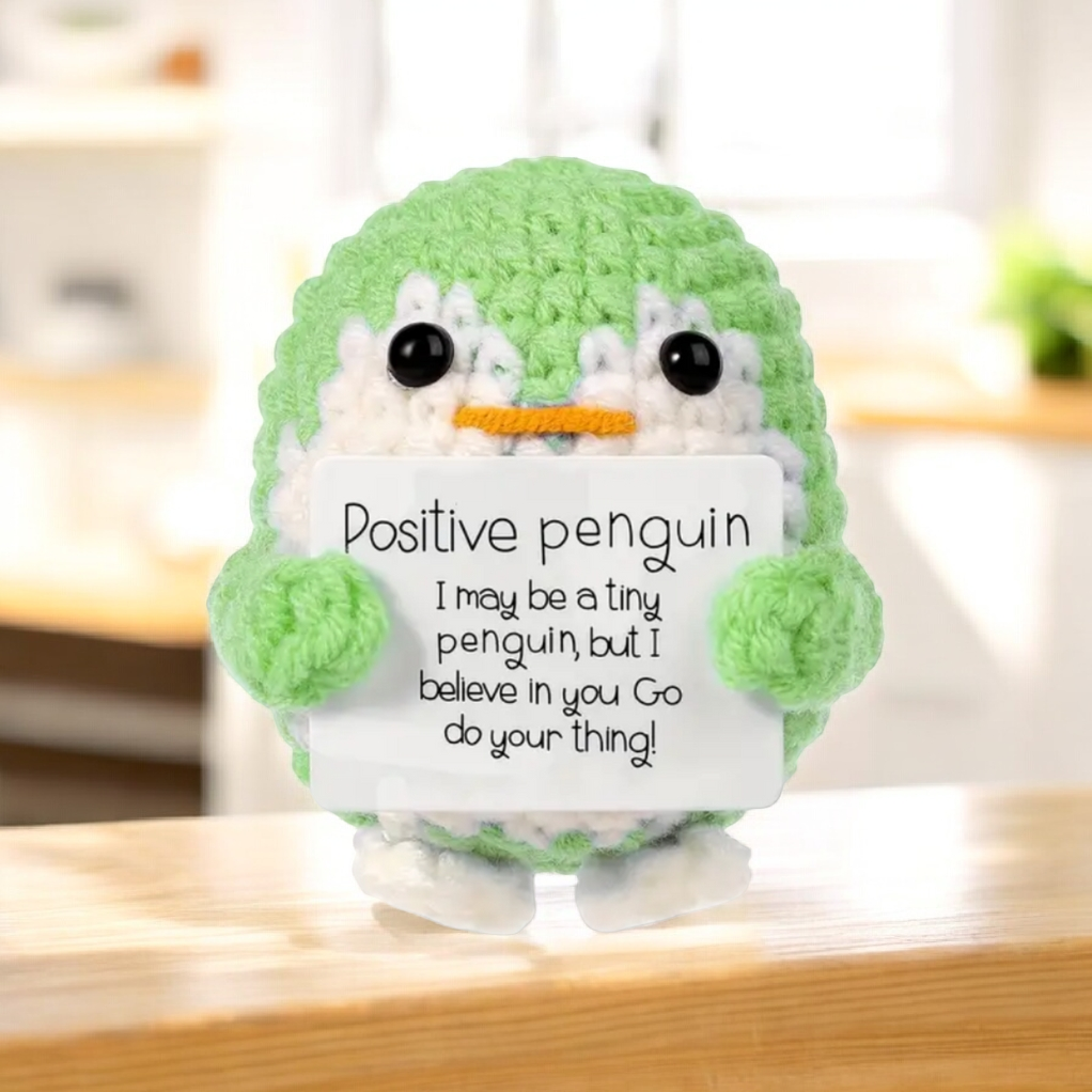 Handmade Jade The Positive Penguin