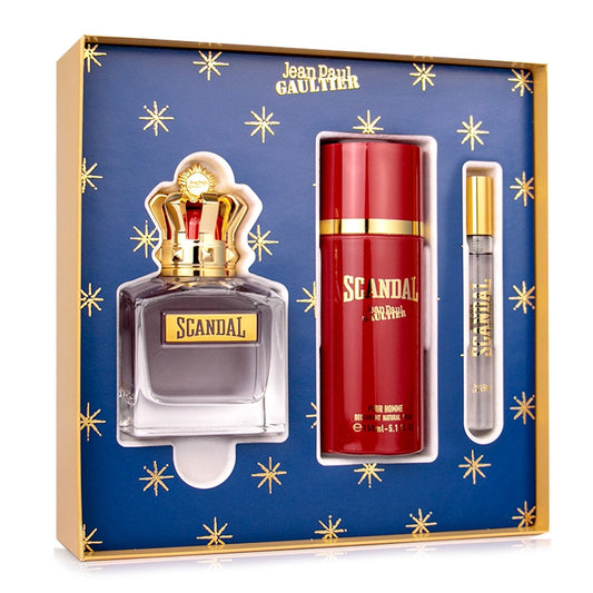 Scandal Men JPG Set 3.4oz EDT & 5oz Deodorant & .33oz EDT