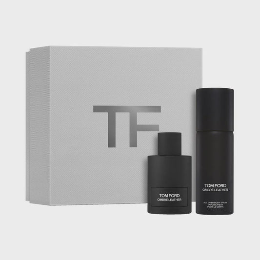 Ombre Leather Tom Ford Gift Set 3.4oz EDP & 5oz Body Spray
